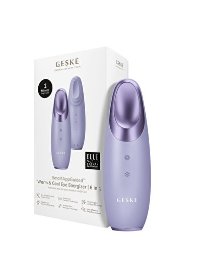 Geske Purple 6-in-1 Hot And Cold Under-Eye Revitalizing Skin Care Device - 7