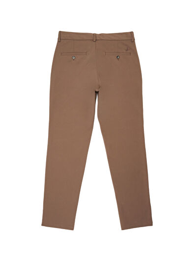 Beymen Club Slim Fit Vizon Kordonlu Chino Pantolon - 5