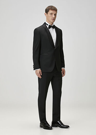 Beymen Collection Black Wool Tuxedo - 5