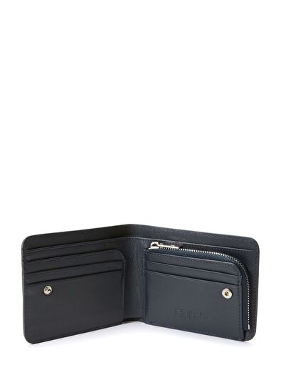 Beymen Club Navy Blue Leather Wallet - 4