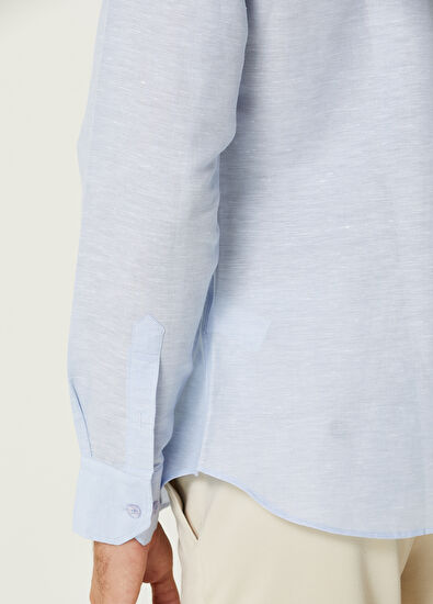 Beymen Club Slim Fit Mavi Gömlek - 5