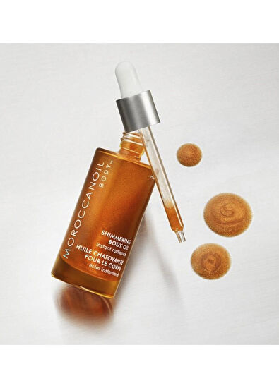 Moroccanoil Shimmering Canlandırıcı Nemlendirici Pırıltılı Vücut Yağı 50 ml - 3