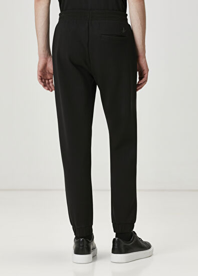 Beymen Club Siyah Beli Kordonlu Jogger Eşofman Altı - 3