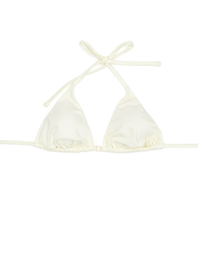 Beymen Club Kırık Beyaz Üçgen Bikini Üstü - 7