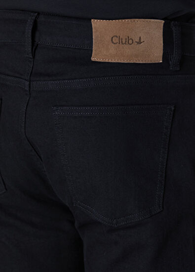 Beymen Club Slim Fit Dark Wash Black Lycra Jeans - 5