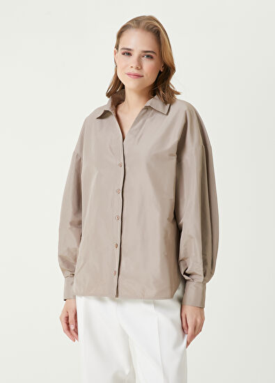 Beymen Club Vizon Düşük Kol Gömlek - 3