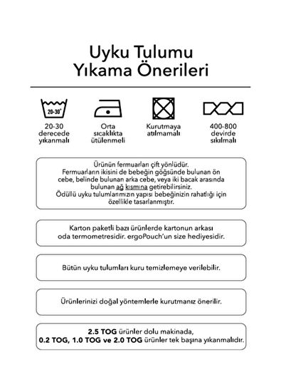 Ergopouch Australia 2.5 TOG Organik Pamuklu Kundak - 6