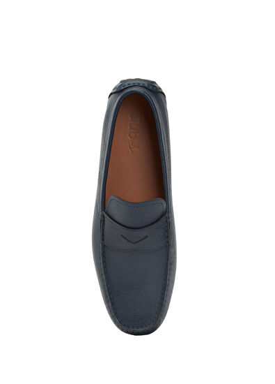 Beymen Club Lacivert Bant Detay Erkek Deri Loafer - 4