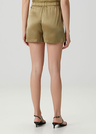 IRO Berwou Yeşil İpek Şort - 4