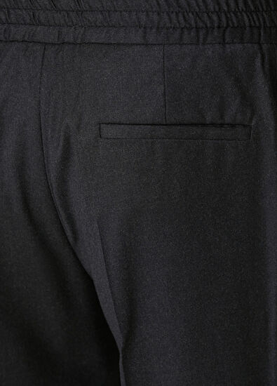 Maurizio Baldassari Grey Lanyard Wool Pants - 5