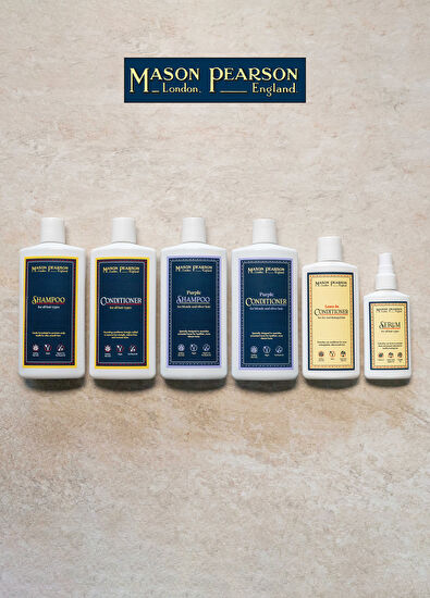 Mason Pearson Sarı ve Gri Renkli Saçlar İçin Arındırıcı & Nemlendirici Mor Şampuan 250 ml - 5