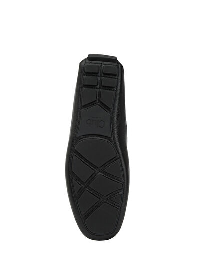 Beymen Club Siyah Bant Detay Erkek Deri Loafer - 5