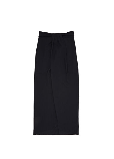 Beymen Club Siyah Midi Anvelop Etek - 7