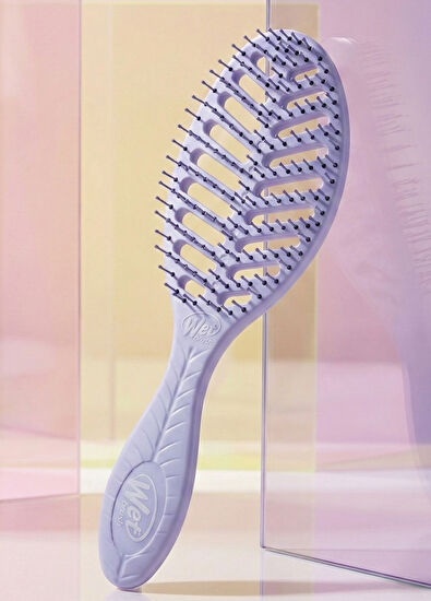Wetbrush Go Green Speed Dry Lilac Detangling Hair Brush - 7
