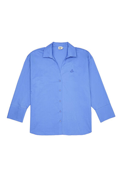 Beymen Club Mavi Basic Gömlek - 7