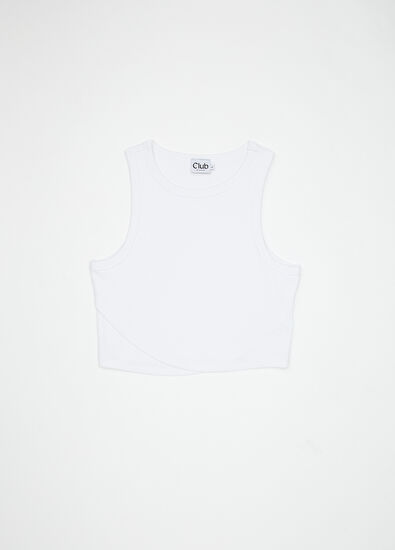 Beymen Club Beyaz Crop Atlet - 7