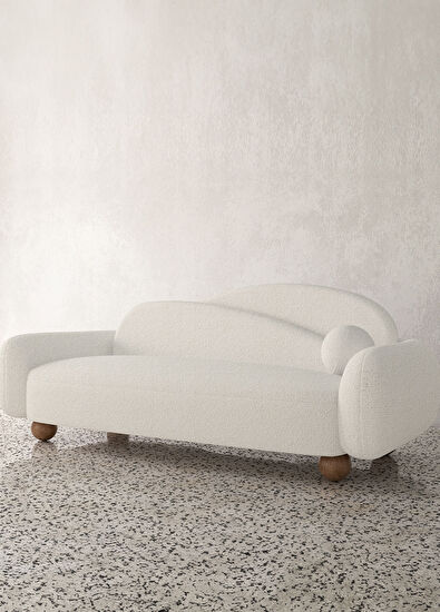 Deekobjects Ear Ekru Ceviz Ayaklı Kanepe - 6