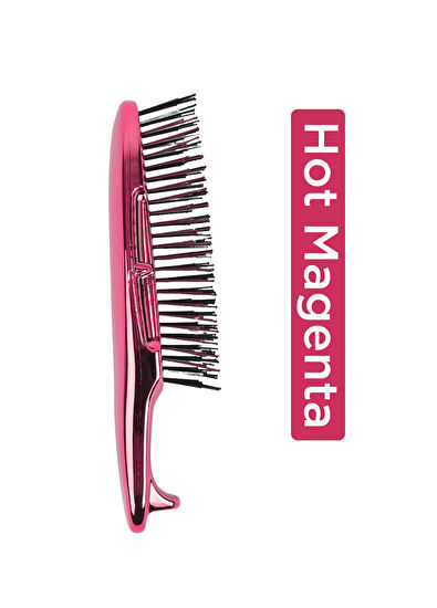 FENDA Professional 4-Pin Compact Pink Hair Brush - 3