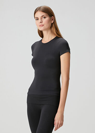 Skims Koyu Lacivert T-shirt - 3