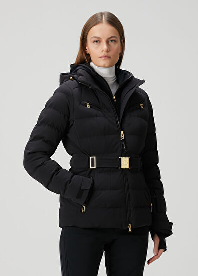 Bogner Ellya Siyah Kapüşonlu Kayak Montu - 3