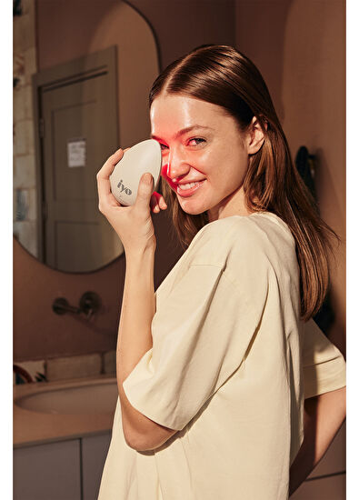 İyo Led Light Skin Booster Kırmızı Mavi Led Işık Terapili Cilt Bakım Cihazı - 3