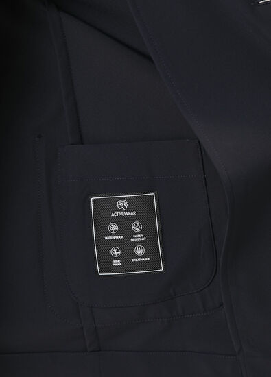 Marco Pescarolo Apollo Navy Blue Jacket - 7