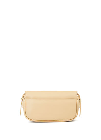 Beymen Club Nude Logo Detailed Women's Crossbody Bag - 4