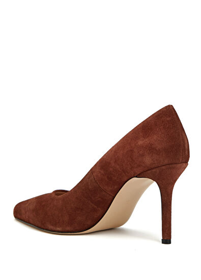 Beymen Club Burgundy Suede Heels - 3
