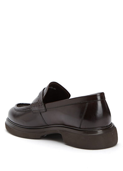 Beymen Club Brown Men's Leather Loafer - 3
