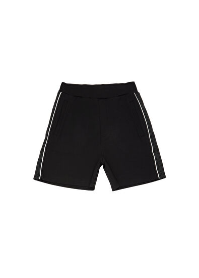 Beymen Club Black Jersey Shorts - 7