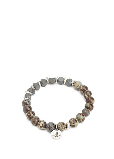 Beymen Club Kahverengi Doğal Taşlı Erkek Bileklik - 3