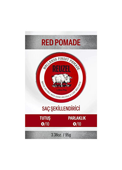 Reuzel Red Pomade Water Soluble Hair Styler 95 gr + Blue Pomade Water Soluble Hair Styler 95 gr 2-Piece Hair Styling Set - 6