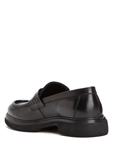 Beymen Club Siyah Erkek Deri Loafer - 3