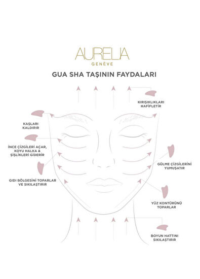 Aurelia Genève Spoon Gua Sha Rose Quartz - 5