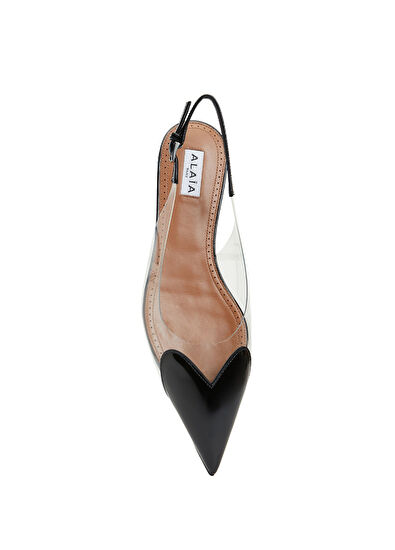 Alaïa Le Coeur Black Ballet Flats - 4