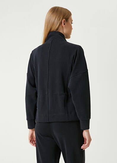 Beymen Club Black Zippered Sweatshirt - 6