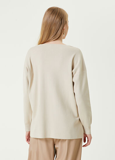 Beymen Club Kemik V Yaka Basic Kazak - 6