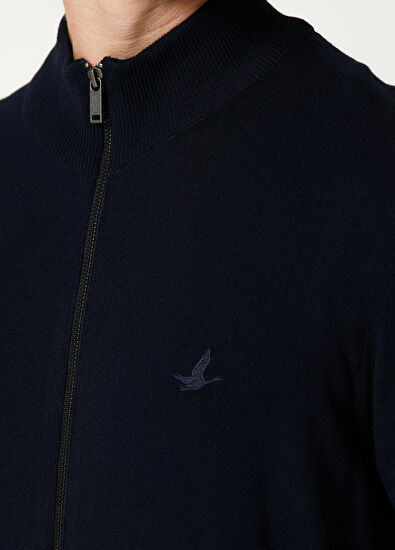 Beymen Club Lacivert Basic Triko Hırka - 6