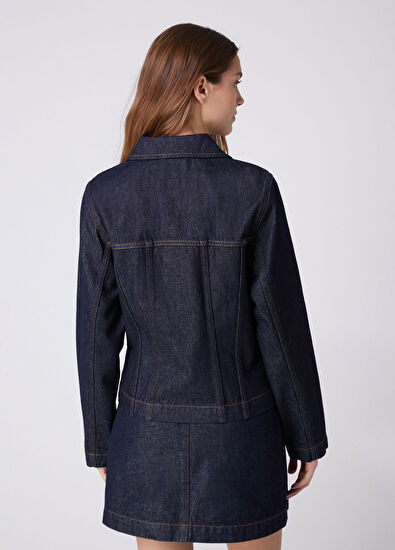 Beymen Club Indigo Denim Jacket - 5
