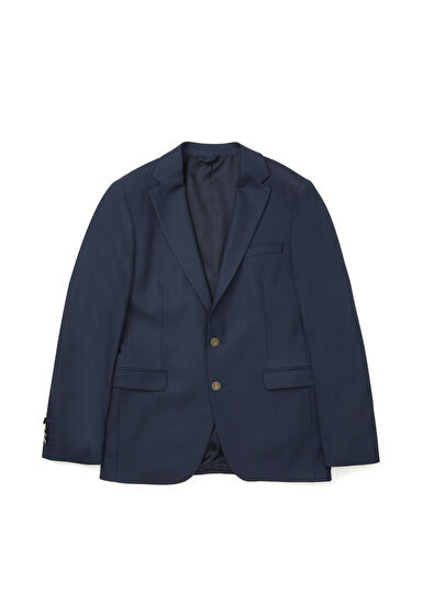 Lacivert Kuşgözü Dokulu Blazer Beymen Club Lacivert Kuşgözü Dokulu Blazer - 11