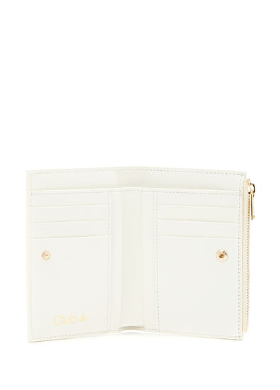 Beymen Club Small White Logo Women's Leather Wallet - 4