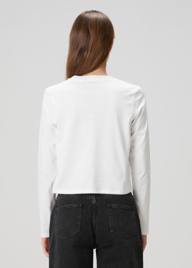 Loulou de Saison Masal Beyaz T-shirt - 4