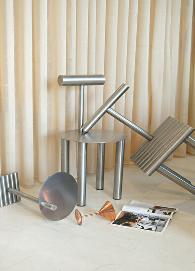 Studio Nera Wall-E Krom Çelik Sandalye  - 5