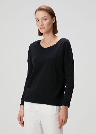 American Vintage Siyah T-shirt - 3