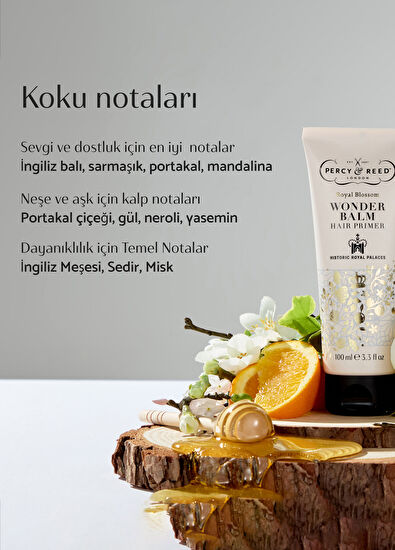 Percy & Reed Royal Blossom Elektriklenme Önleyici Saç Bakım Balmı 100 ml - 6