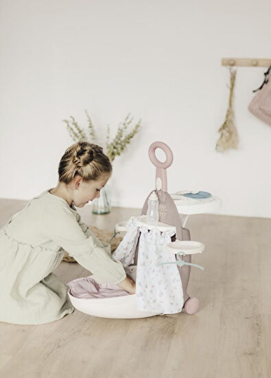 Smoby Baby Nurse 3'ü 1 Arada Oyuncak Bebek Seyahat Seti - 3