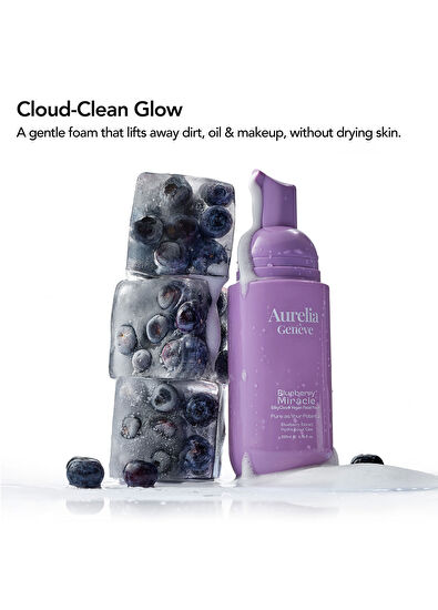 Aurelia Genève Blueberry Miracle Silkycloud Facial Foam - 4