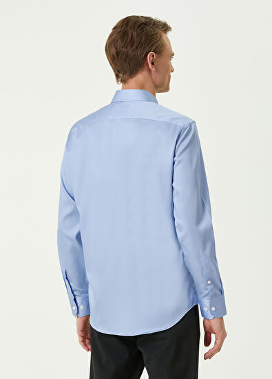 Beymen Club Comfort Fit Mavi Gömlek - 4