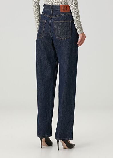 Fendi Navy Jeans - 4