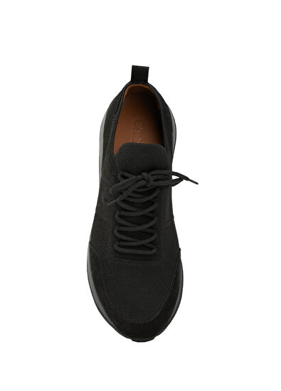 Beymen Club Black Retro Sole Men's Knitwear Sneakers - 4